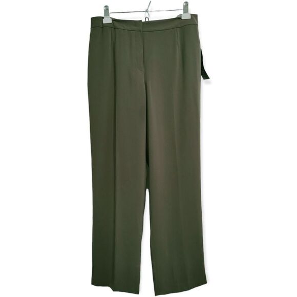 Kasper olive green 3pc business suit 8P - Picture 7 of 7